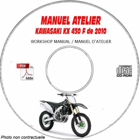 MANUEL D'ATELIER KX 450F 2010
