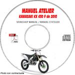 MANUEL D'ATELIER KX 450F 2010