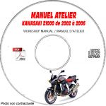 Z1000 02-06 Manuel Atelier CDROM KAWASAKI  FR