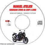 Z1000 07-08 Manuel Atelier CDROM KAWASAKI  FR