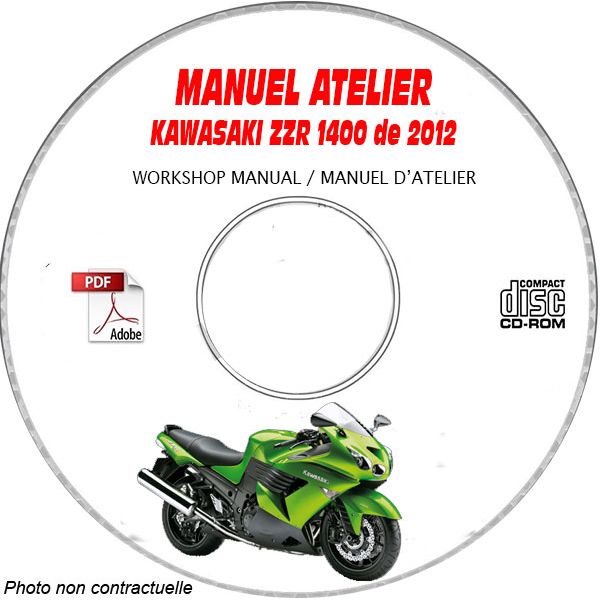 MANUEL D'ATELIER ZZR 1400 2012