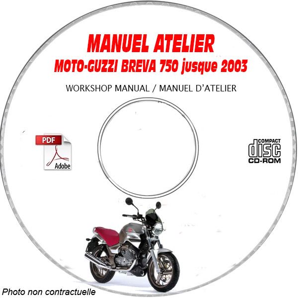 Breva 750 03 Manuel Atelier CDROM MOTOGUZZI