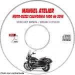 CALIFORNIA 1400 14 Manuel Atelier CDROM MOTO-GUZZI