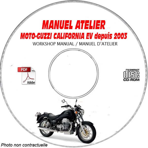 CALIFORNIA EV 03 Manuel Atelier CDROM MOTO-GUZZI