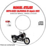 CALIFORNIA EV 03 Manuel Atelier CDROM MOTO-GUZZI