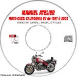 CALIFORNIA EV 97-02 Manuel Atelier CDROM MOTO-GUZZI