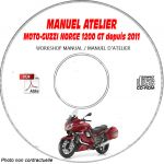 NORGE 1200 8V GT 11 Manuel Atelier CDROM MOTOGUZZI