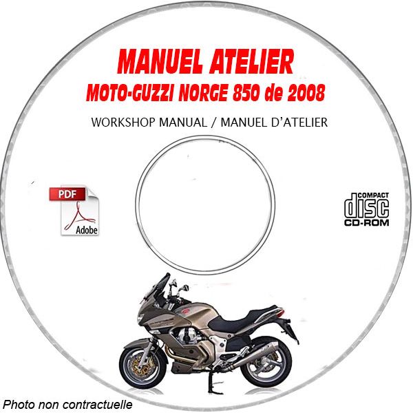 NORGE 850 08 Manuel Atelier CDROM MOTOGUZZI