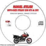 STELVIO 1200 NTX 2011 Manuel Atelier CDROM MOTO-GUZZI
