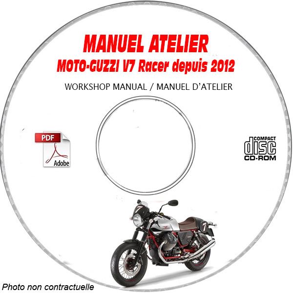 V7 RACER 12-13 Manuel Atelier MOTO-GUZZI CDROM