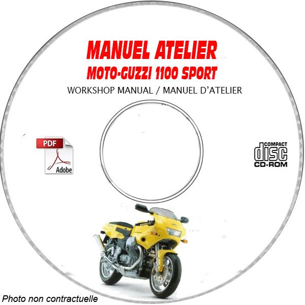 1100 SPORT -98 Manuel Atelier CDROM MOTO-GUZZI