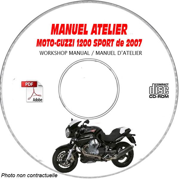 1200 SPORT 07 Manuel Atelier CDROM MOTOGUZZI