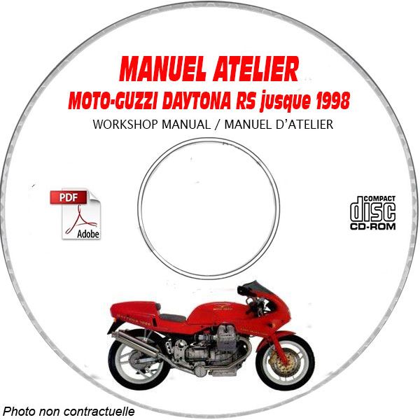 DAYTONA RS -98 Manuel Atelier CDROM MOTO-GUZZI
