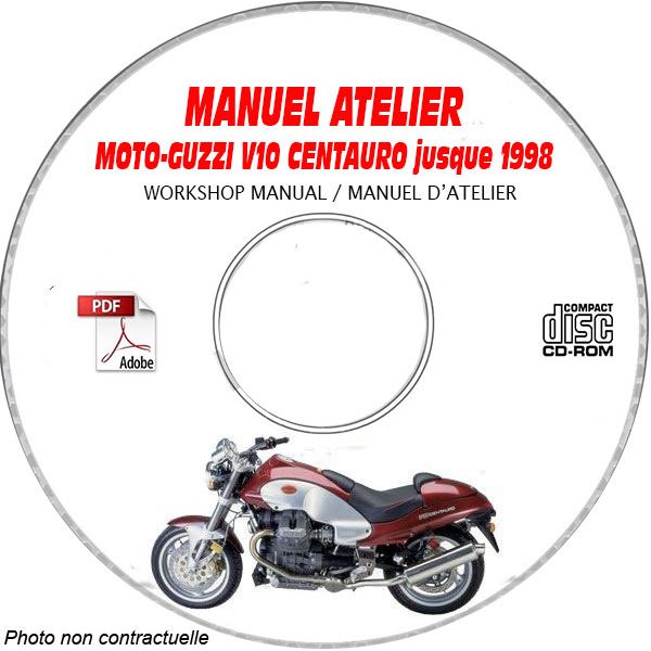 V10 CENTAURO -98 Manuel Atelier CDROM MOTO-GUZZI