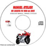 F4 1000 S + S1+1 + AGO + TAMBURINI 2005 Manuel Atelier CDROM MV AGUSTA Anglais