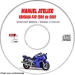 FJR 1300 2001 Manuel Atelier CDROM YAMAHA