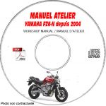 FZ6-N 2004 Manuel Atelier CDROM YAMAHA