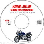 FZ6-S 2004 Manuel Atelier CDROM YAMAHA
