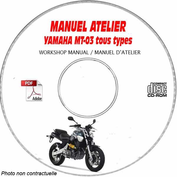 MT-03  Manuel Atelier CDROM YAMAHA