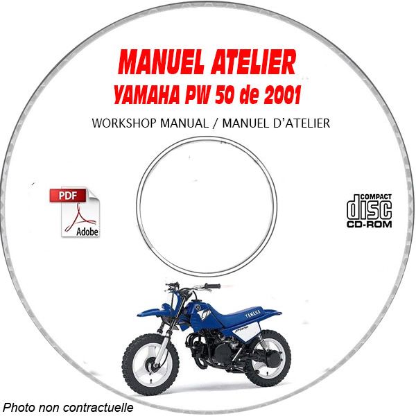 PW 50 2001 Manuel Atelier CDROM YAMAHA