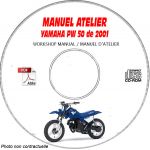 PW 50 2001 Manuel Atelier CDROM YAMAHA