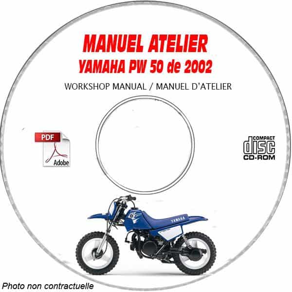 PW 50 2002 Manuel Atelier CDROM YAMAHA