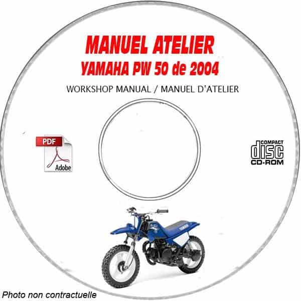 PW 50 2004 Manuel Atelier CDROM YAMAHA