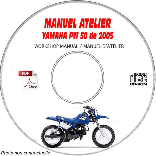 PW 50 2005 Manuel Atelier CDROM YAMAHA