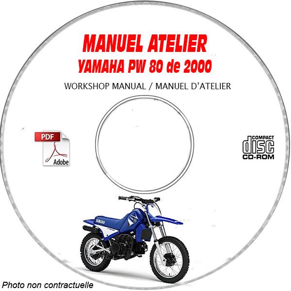 PW 80 2000 Manuel Atelier CDROM YAMAHA