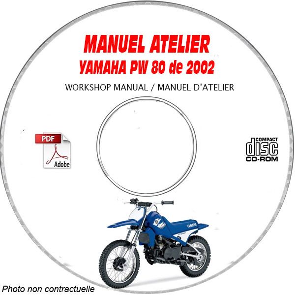 PW 80 2002 Manuel Atelier CDROM YAMAHA