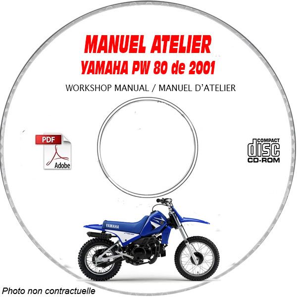 PW 80 2001 Manuel Atelier CDROM YAMAHA