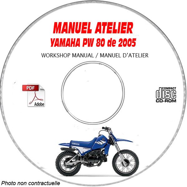 PW 80 2005 Manuel Atelier CDROM YAMAHA