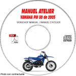 PW 80 2005 Manuel Atelier CDROM YAMAHA