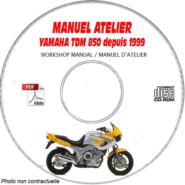 TDM 850 99- Manuel Atelier CDROM YAMAHA