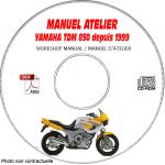 TDM 850 99- Manuel Atelier CDROM YAMAHA