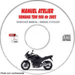 TDM 900 2003 Manuel Atelier CDROM YAMAHA