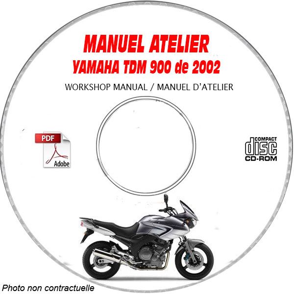 TDM 900 2002 Manuel Atelier CDROM YAMAHA