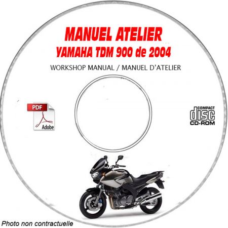 TDM 900 2003 Manuel Atelier CDROM YAMAHA