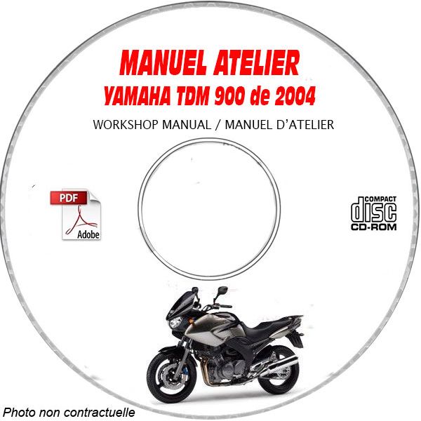 TDM 900 2003 Manuel Atelier CDROM YAMAHA