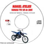 TTR 125 2005 Manuel Atelier CDROM YAMAHA FR
