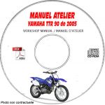 TTR 90  2005 Manuel Atelier CDROM YAMAHA FR