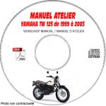 TW 125 99-03 Manuel Atelier CDROM YAMAHA FR