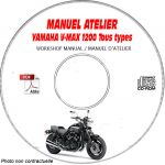 V-MAX 1200 -86 Manuel Atelier CDROM YAMAHA FR