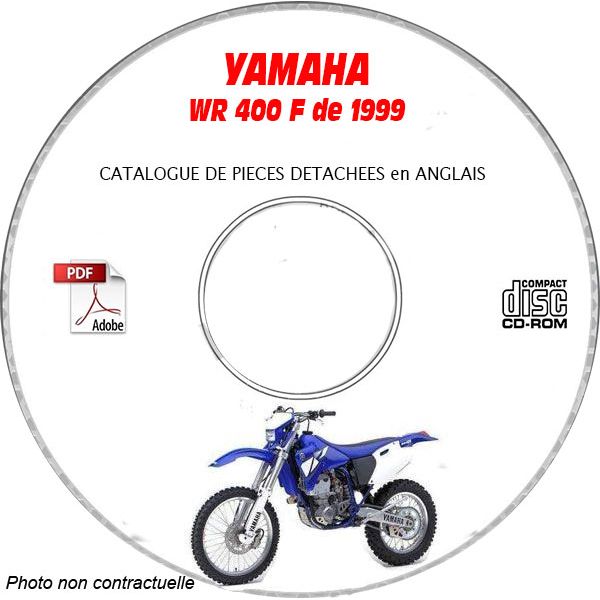 WR 400F 1999 Catalogue Pièces CDROM YAMAHA Anglais