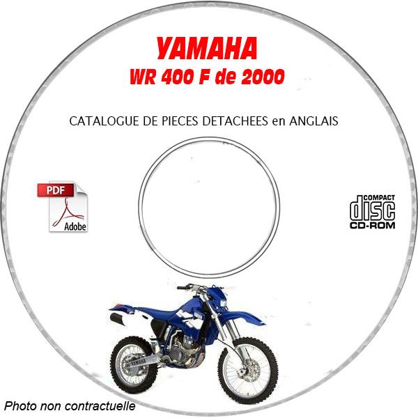 WR 400F 2000 Catalogue Pièces CDROM YAMAHA Anglais