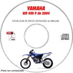 WR 450F 2004 Catalogue Pièces CDROM YAMAHA Anglais