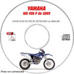 WR 450F 2005 Catalogue Pièces CDROM YAMAHA Anglais