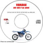 WR 450F 2006 Catalogue Pièces CDROM YAMAHA Anglais