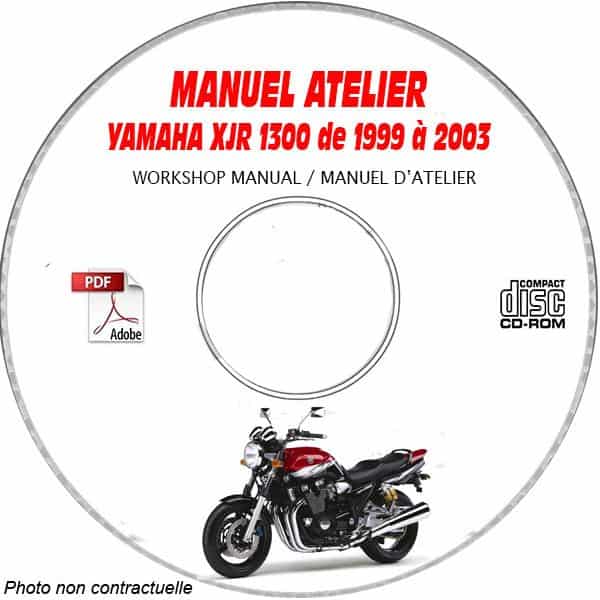 XJR 1300 99-02 Manuel Atelier CDROM YAMAHA FR