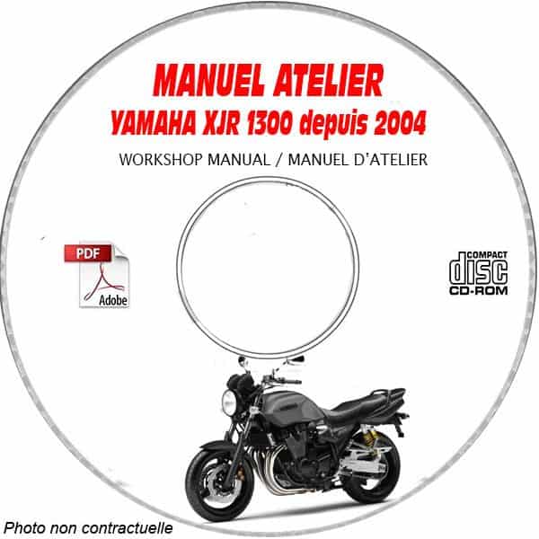 XJR 1300 2004 Manuel Atelier CDROM YAMAHA FR